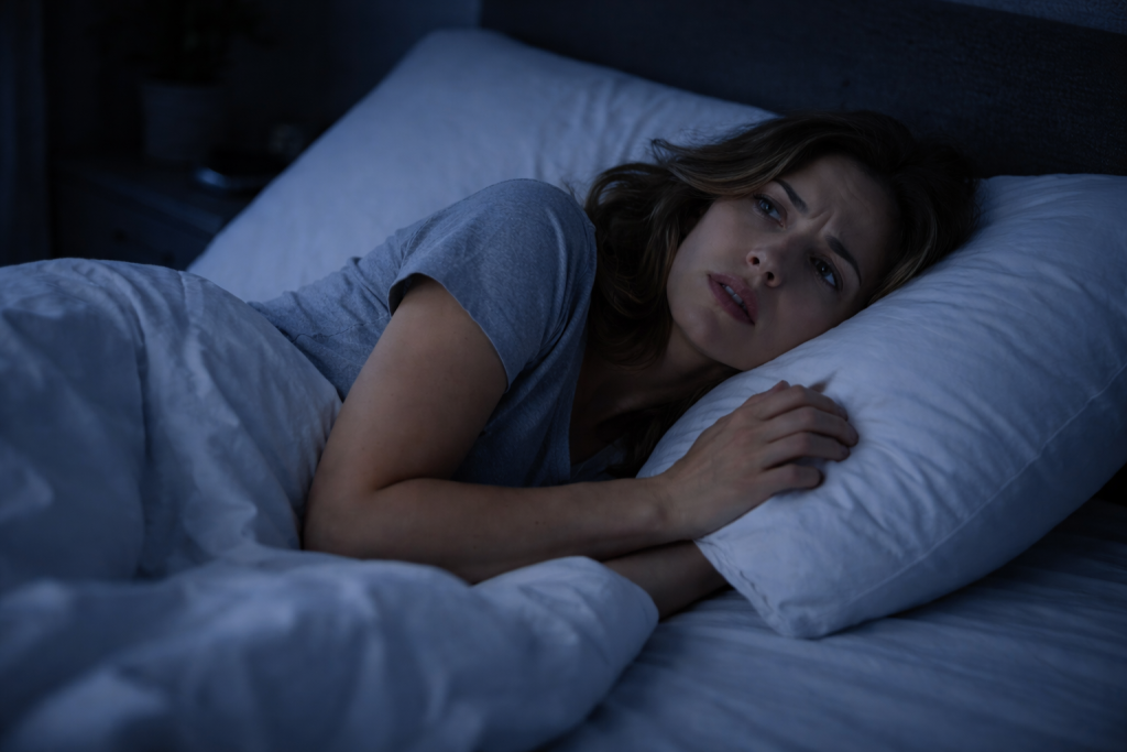 Why Do I Wake Up Feeling Unsettled at Night? Causes + Fixes