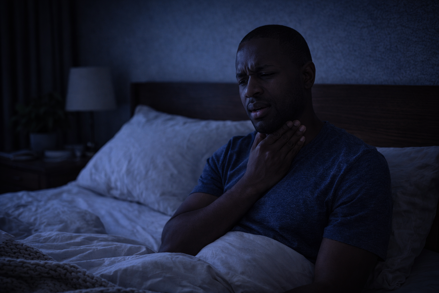 Why Do I Wake Up Feeling Dry at Night? Causes + Fixes